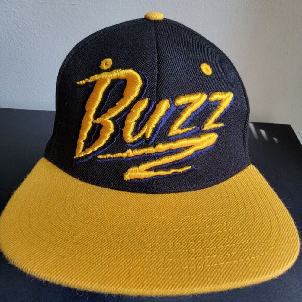 Zephyr Z Hat Georgia Tech Yellow Jackets Buzz Black Yellow Snapback Cap